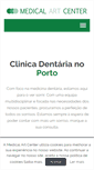 Mobile Screenshot of medicalartcenter.pt